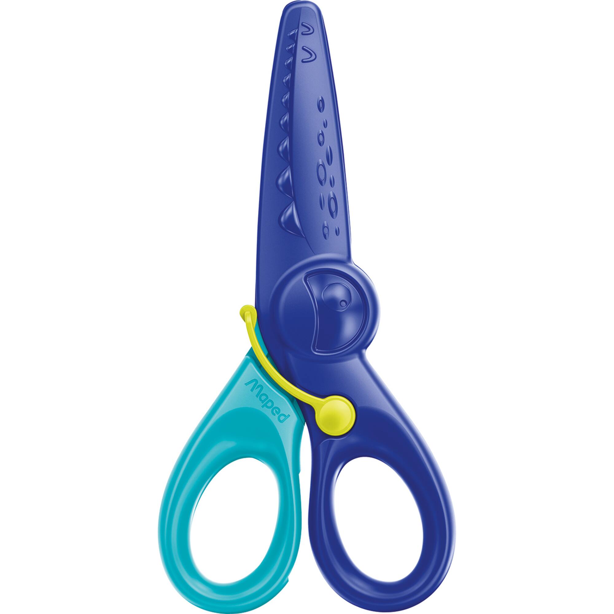 Maped® KidiCut 4.75" Spring-Assisted Plastic Safety Scissors